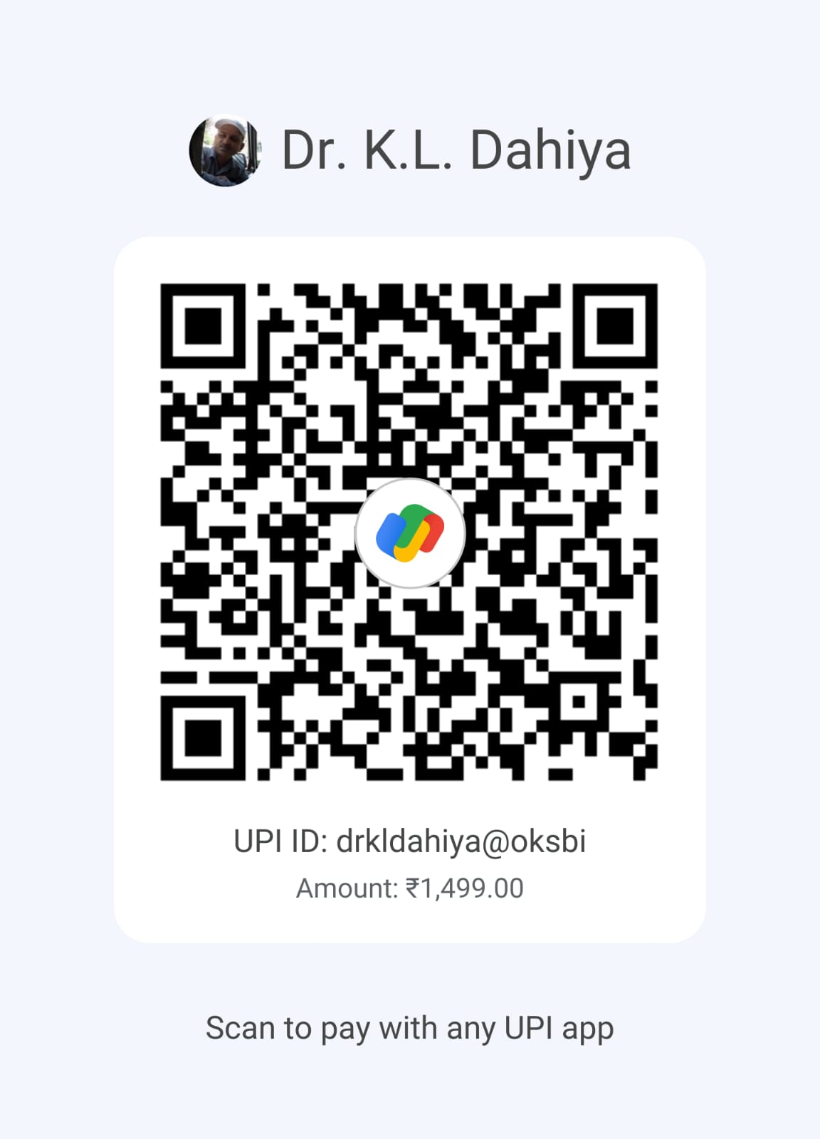 Google Pay QR Code